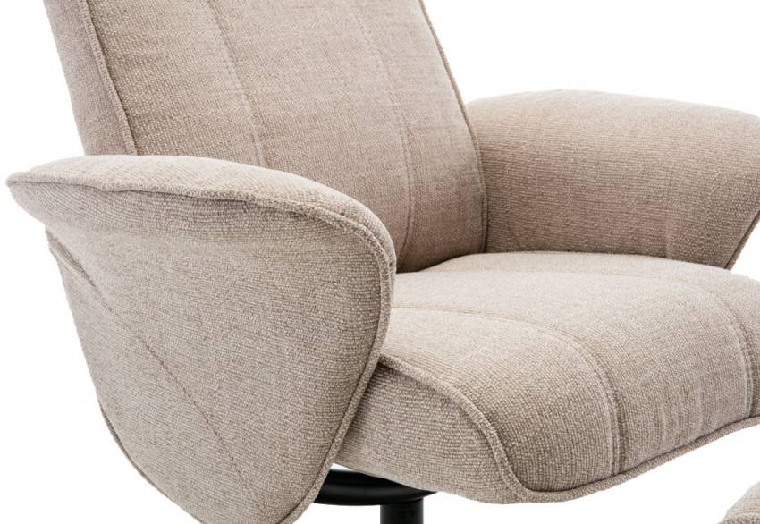 GFA Verona Swivel Recliner & Footstool Mr Chairman Riser Recliners