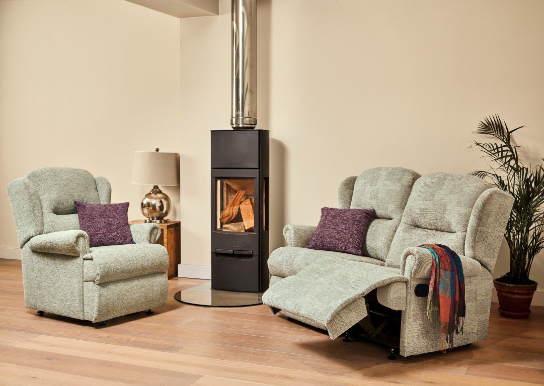 Sherborne Malvern 2 Seater Mr Chairman Riser Recliners Manchester